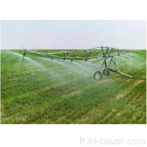 Machine d&#39;irrigation à enrouleur de tuyau solaire à structure compacte